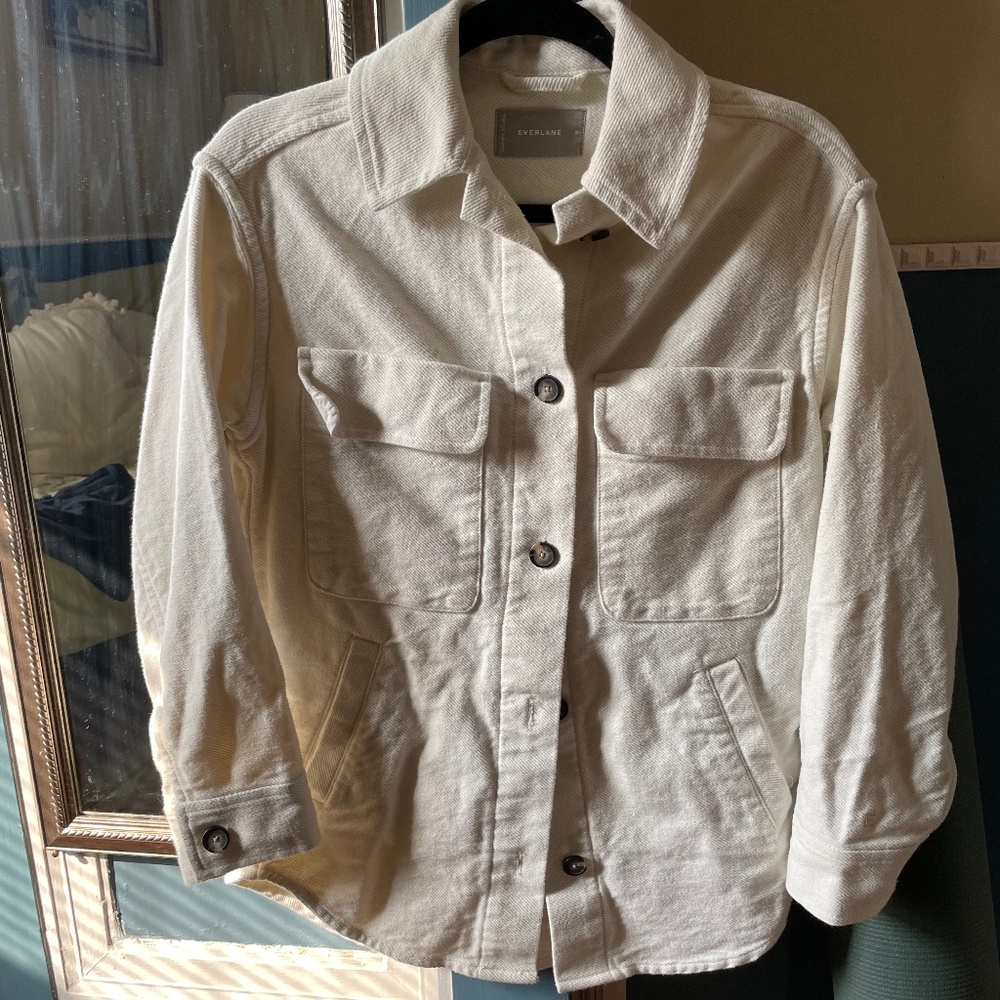Everlane oversized shirt jacket S